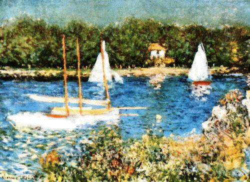 Claude Monet The Seine at Argenteuil France oil painting art